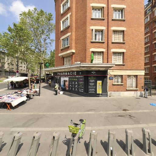 Station Vélib' Porte de Ménilmontant - Vélos en libre-service - Paris